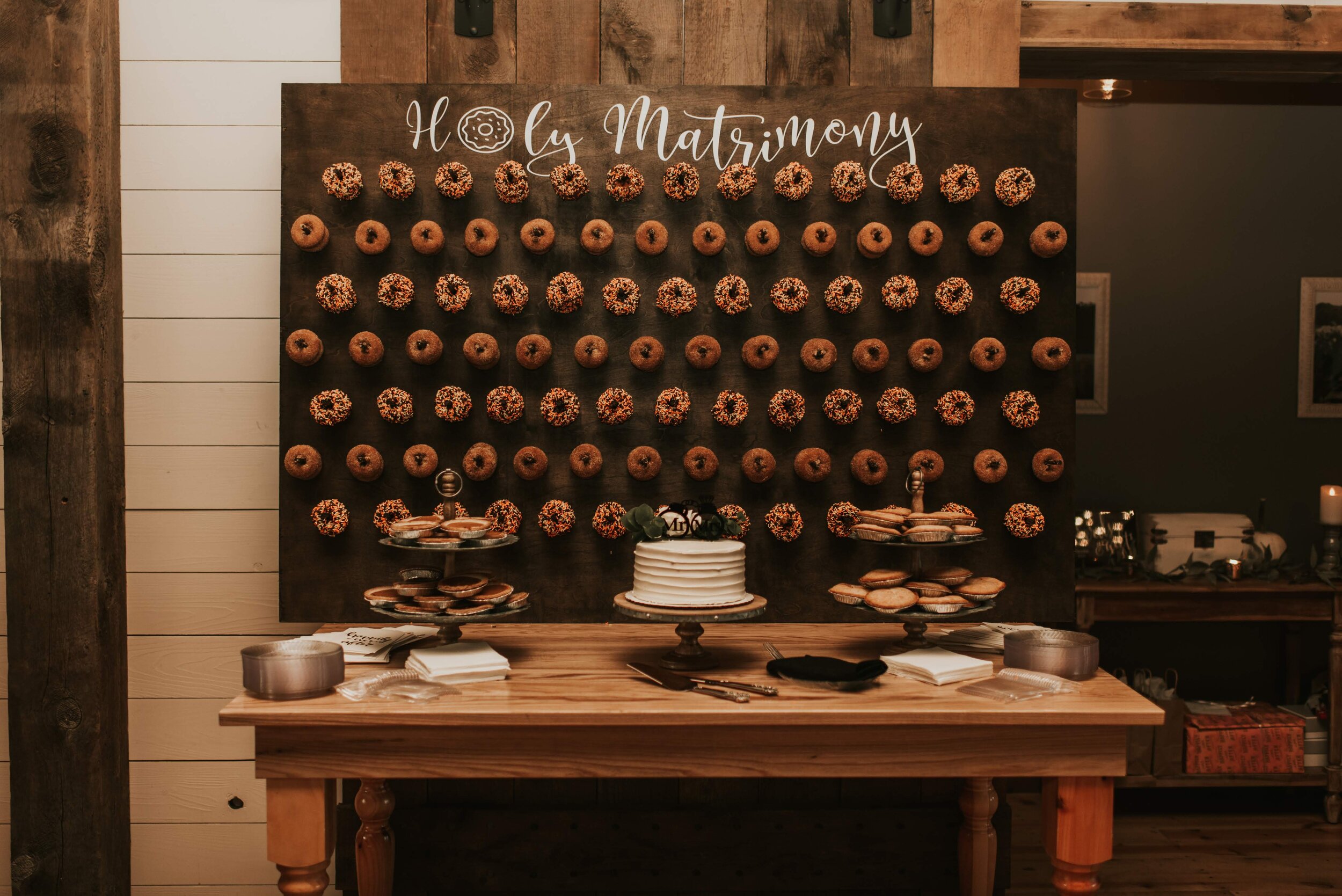 You give us a donut wall and we will make it a work of art!
