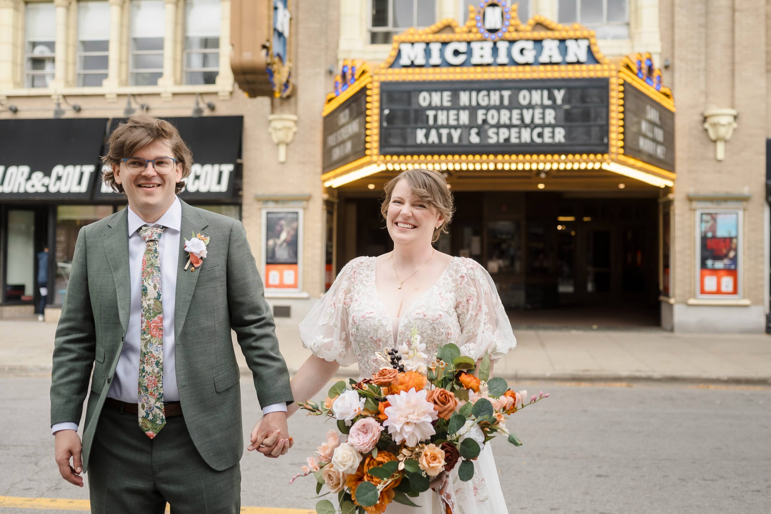 Michigan Theater weddings, Ann Arbor weddings, Ann Arbor wedding planner, Pineapple Punch Events